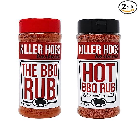 Killer Hogs The BBQ Rub + HOT BBQ Rub Bundle
